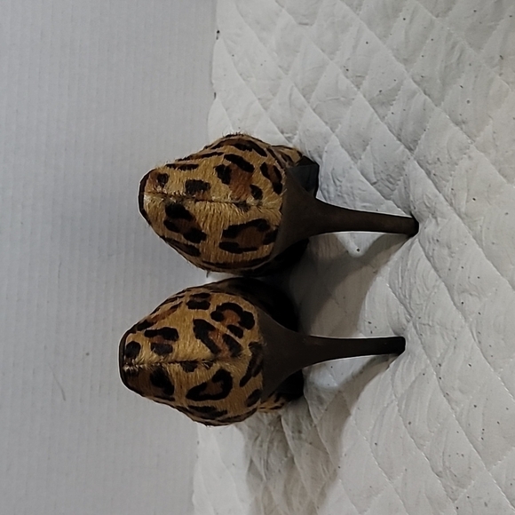 Lauren Ralph Lauren Women's Leopard Pumps Size 6.5B - Picture 3 of 9